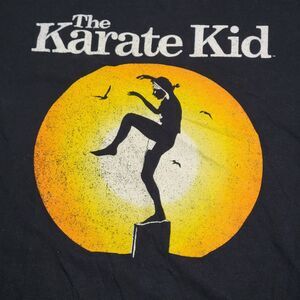 The Karate Kid Graphic Tee SS Black V Fifth Sun Vintage Logo - Size 2XL